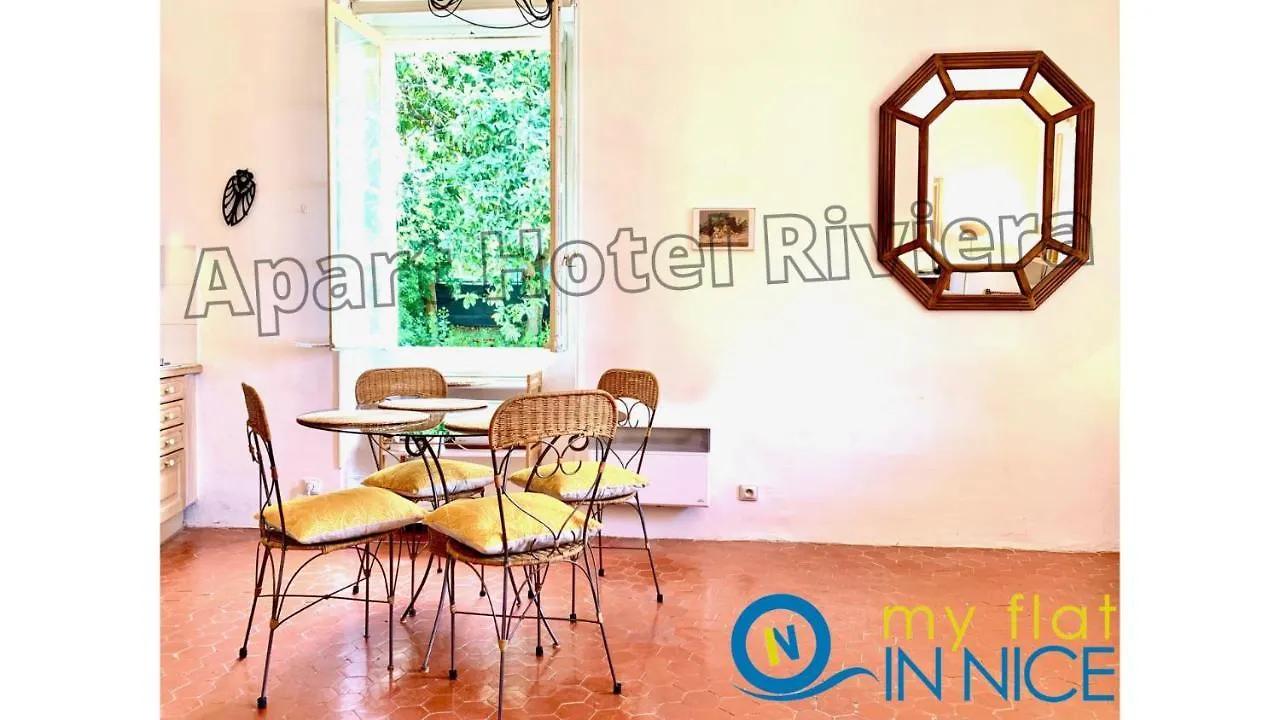 Apartment Aparthotel Riviera: Old Town Charm with Sea View Balcony Nice France