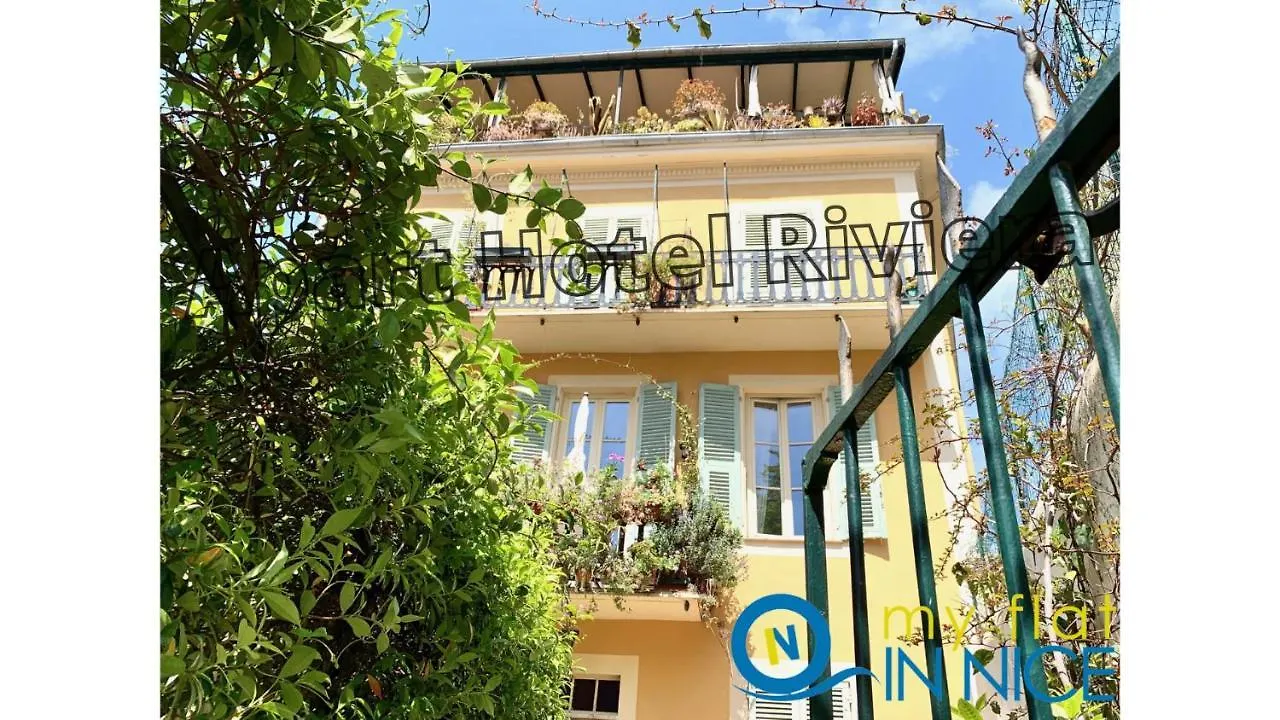 Aparthotel Riviera - Balcon Honore 1 - Old Town - 5 Mn Promenade Des Anglais Et Plage - Charme Absolu - Appartement 2 Pieces Avec Balcon Ac - Vue Mer Et Ville Nizza