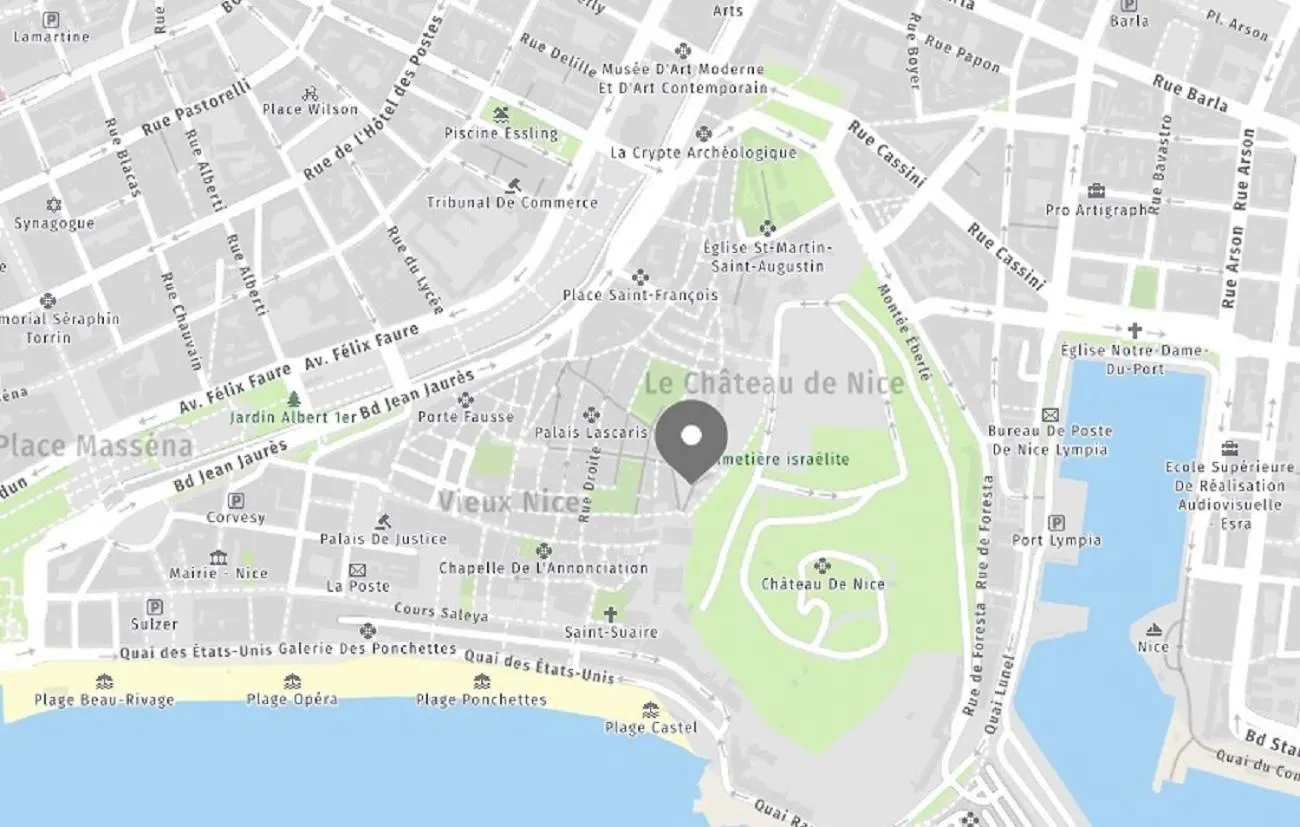 Aparthotel Riviera - Balcon Honore 1 - Old Town - 5 Mn Promenade Des Anglais Et Plage - Charme Absolu - Appartement 2 Pieces Avec Balcon Ac - Vue Mer Et Ville Nizza