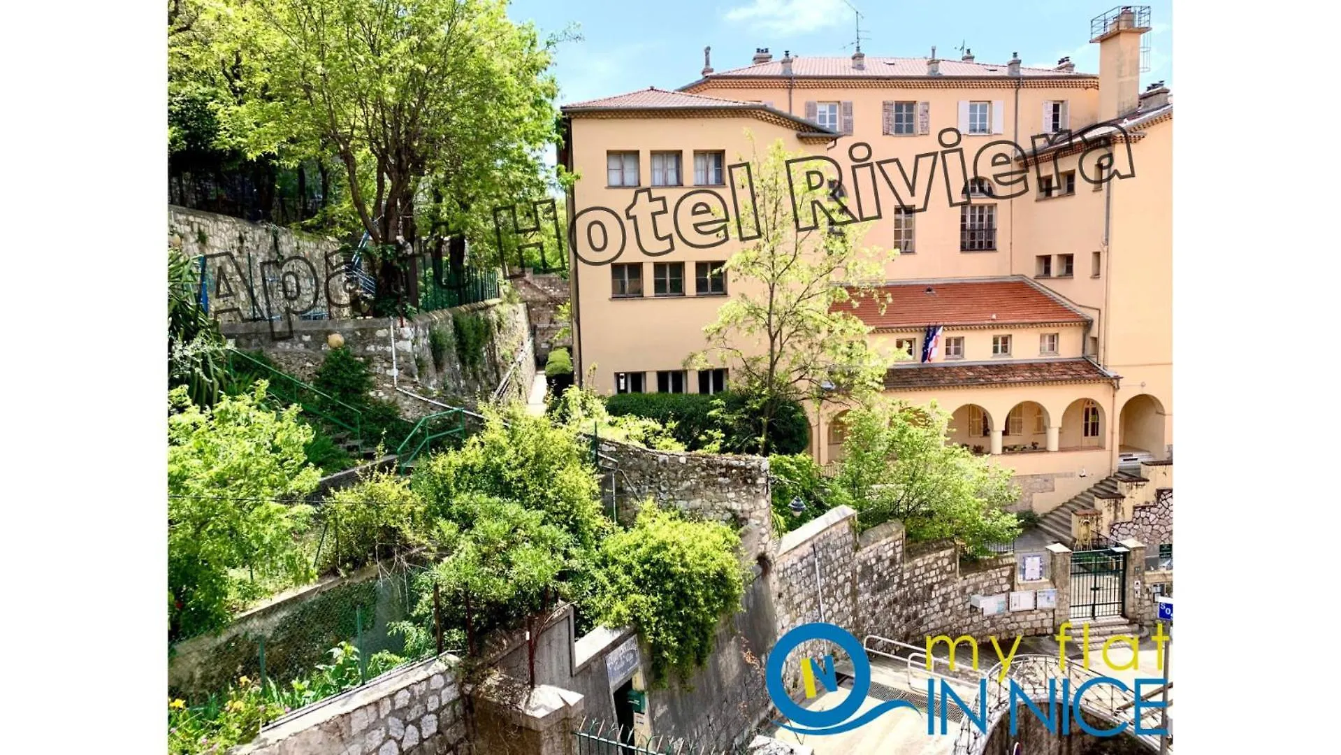 Apartment Aparthotel Riviera - Balcon Honore 1 - Old Town - 5 Mn Promenade Des Anglais Et Plage - Charme Absolu - Appartement 2 Pieces Avec Balcon Ac - Vue Mer Et Ville Nizza Frankreich