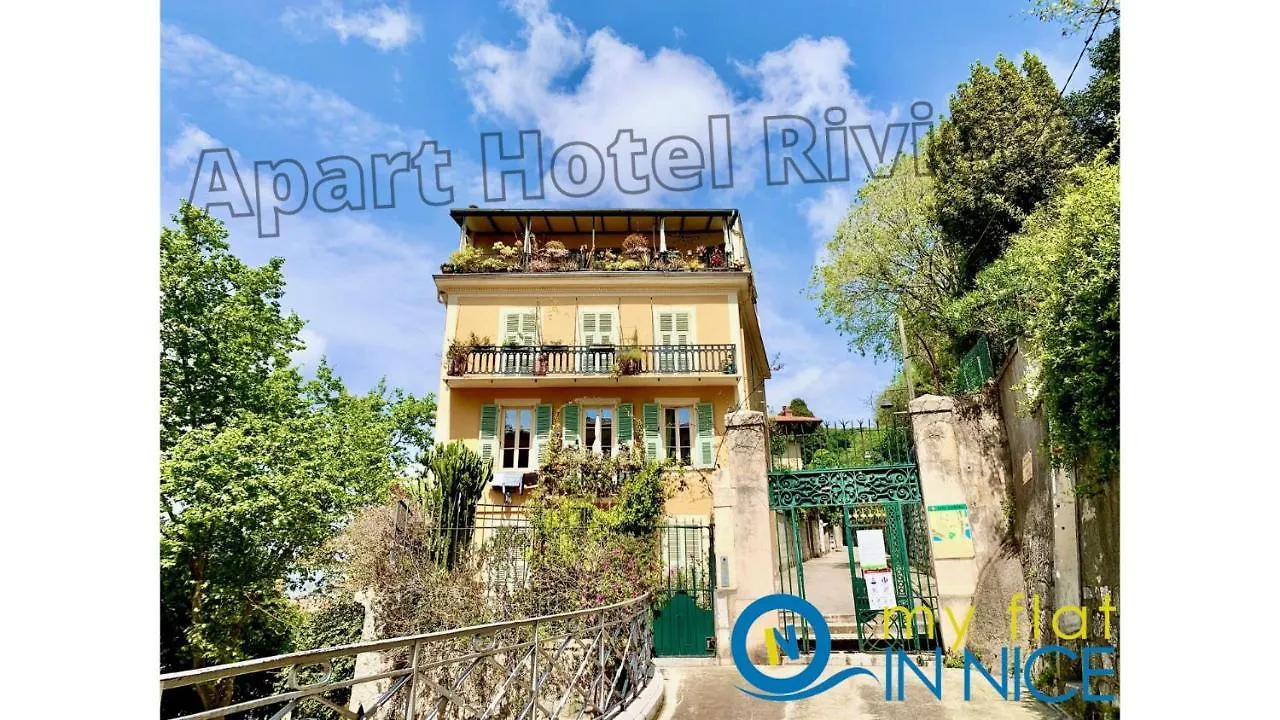 Aparthotel Riviera: Old Town Charm with Sea View Balcony Nice Apartment